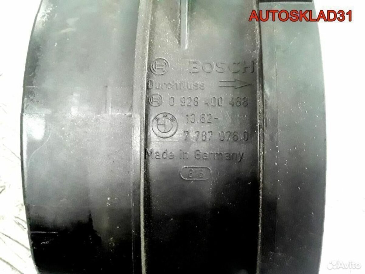 Расходомер воздуха BMW E46 M47TOE4 TD 13627787076 - АвтоСклад31.рф - авторазборка контрактные б/у запчасти в г. Белгород