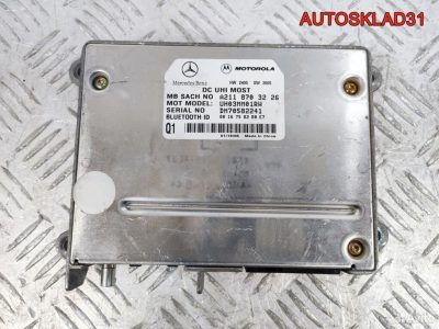 Блок управления телефоном Mercedes W203 2118703226 - АвтоСклад31.рф - авторазборка контрактные б/у запчасти в г. Белгород