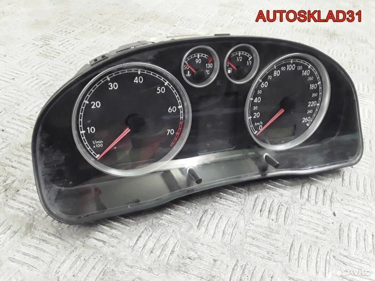 Панель приборов Volkswagen Passat B5+ 3B0920805 - АвтоСклад31.рф - авторазборка контрактные б/у запчасти в г. Белгород