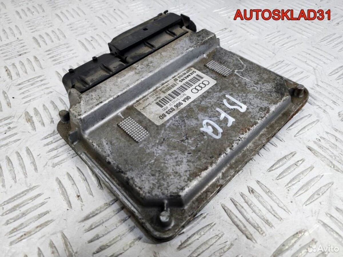 Блок эбу Audi A3 8L1 1.6 BFQ 06A906033BD Бензин - АвтоСклад31.рф - авторазборка контрактные б/у запчасти в г. Белгород