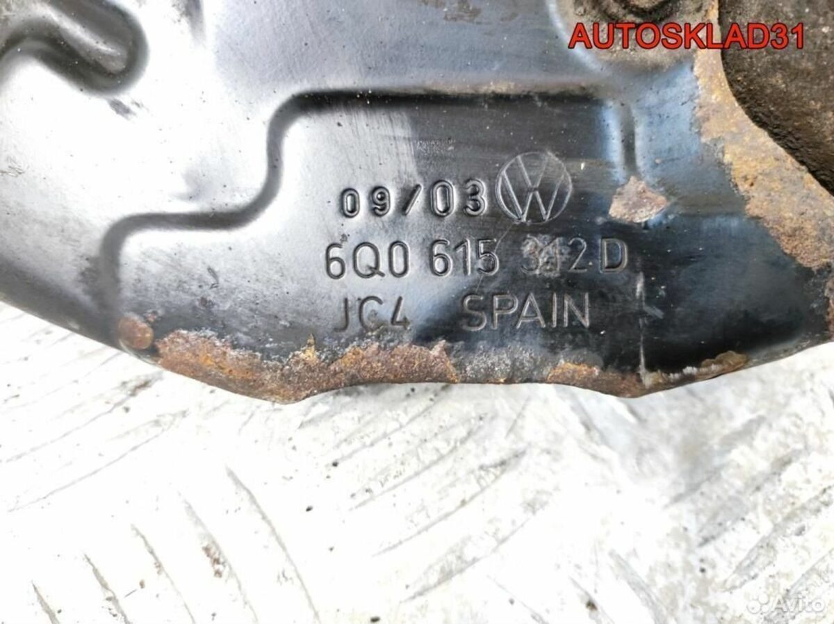 Кулак поворотный передний правый Skoda Fabia 3 - АвтоСклад31.рф - авторазборка контрактные б/у запчасти в г. Белгород