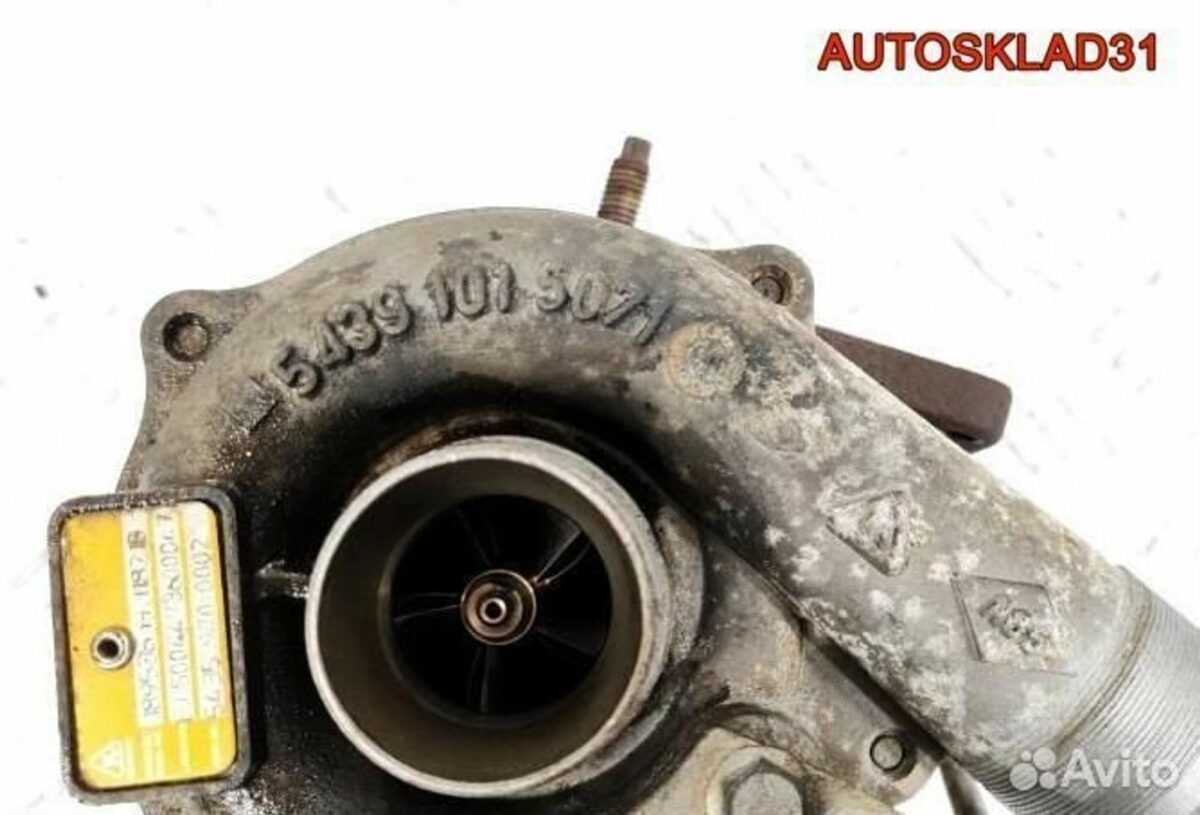 Турбина Renault Kangoo 1.5 K9K 54359700002 - АвтоСклад31.рф - авторазборка контрактные б/у запчасти в г. Белгород