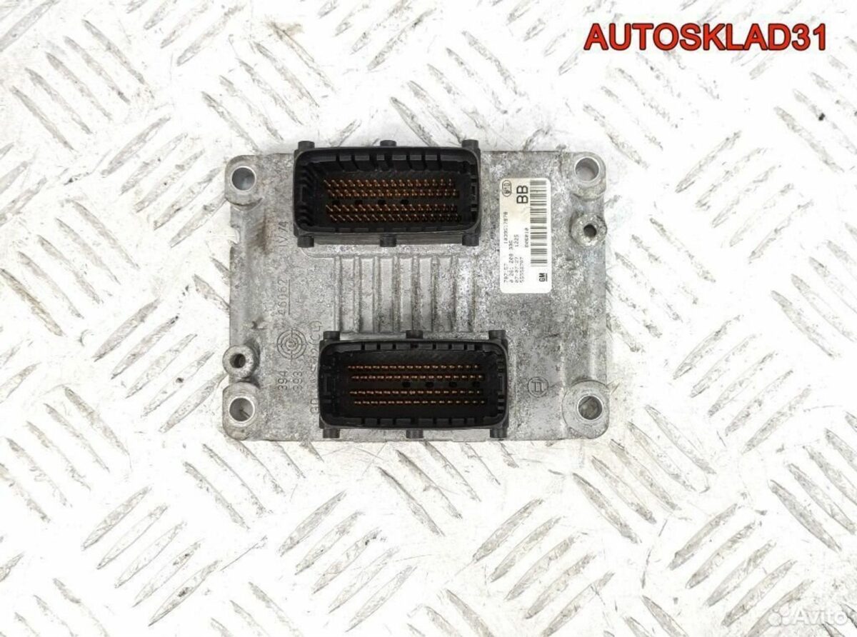 Блок эбу Opel Astra H 1.4 Z14XEP 55558787 Бензин - АвтоСклад31.рф - авторазборка контрактные б/у запчасти в г. Белгород