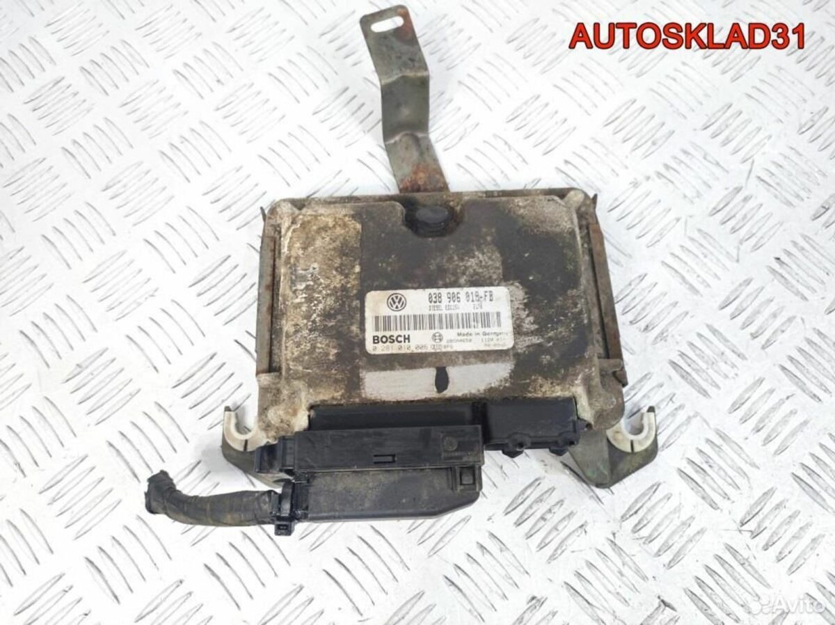 Блок эбу VW Polo Classic 1,9 TDI 038906018FB - АвтоСклад31.рф - авторазборка контрактные б/у запчасти в г. Белгород