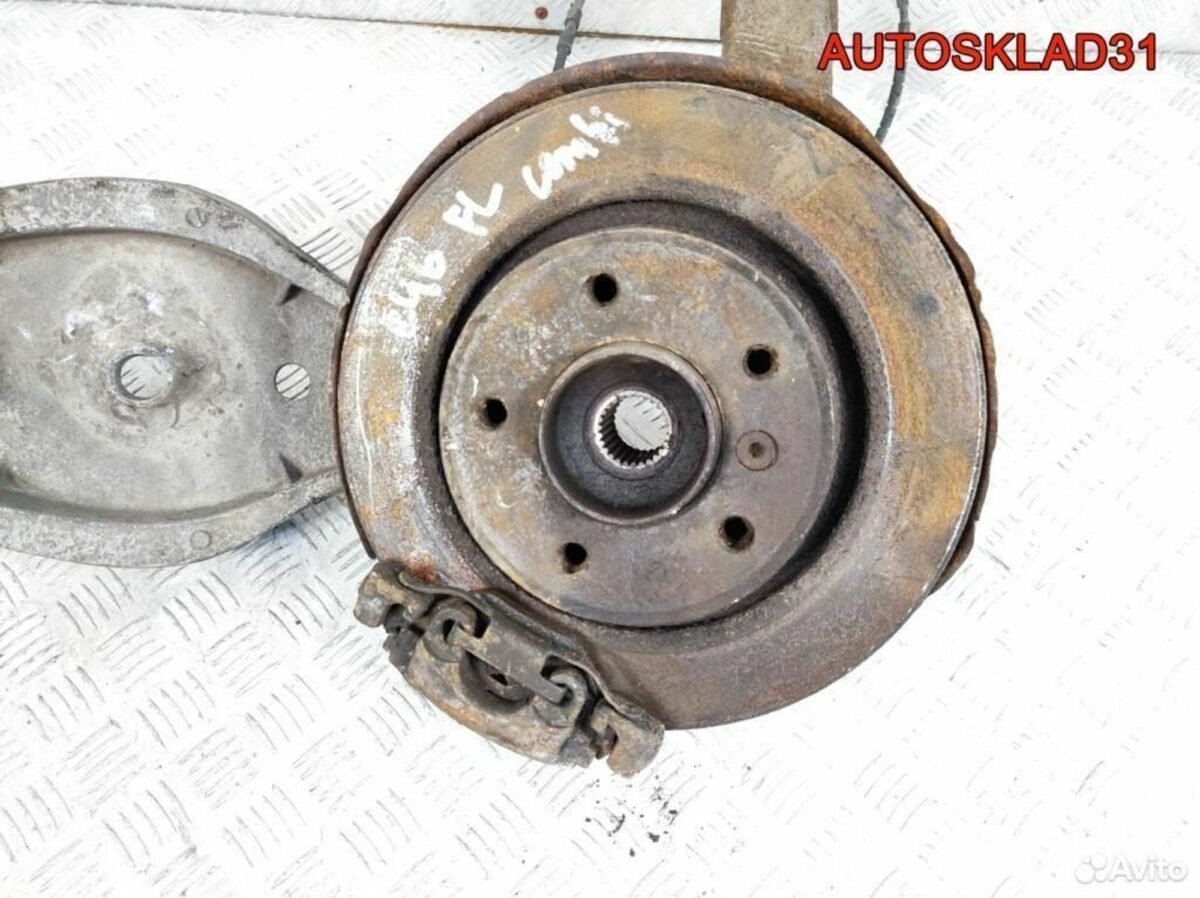 Кулак задний правый в сборе BMW E46 2.0 Дизель - АвтоСклад31.рф - авторазборка контрактные б/у запчасти в г. Белгород