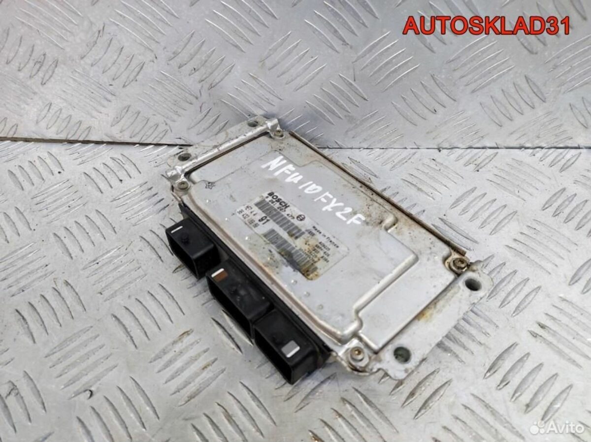 Блок эбу Peugeot 206 NFU10FX2F 9643218980 Бензин - АвтоСклад31.рф - авторазборка контрактные б/у запчасти в г. Белгород
