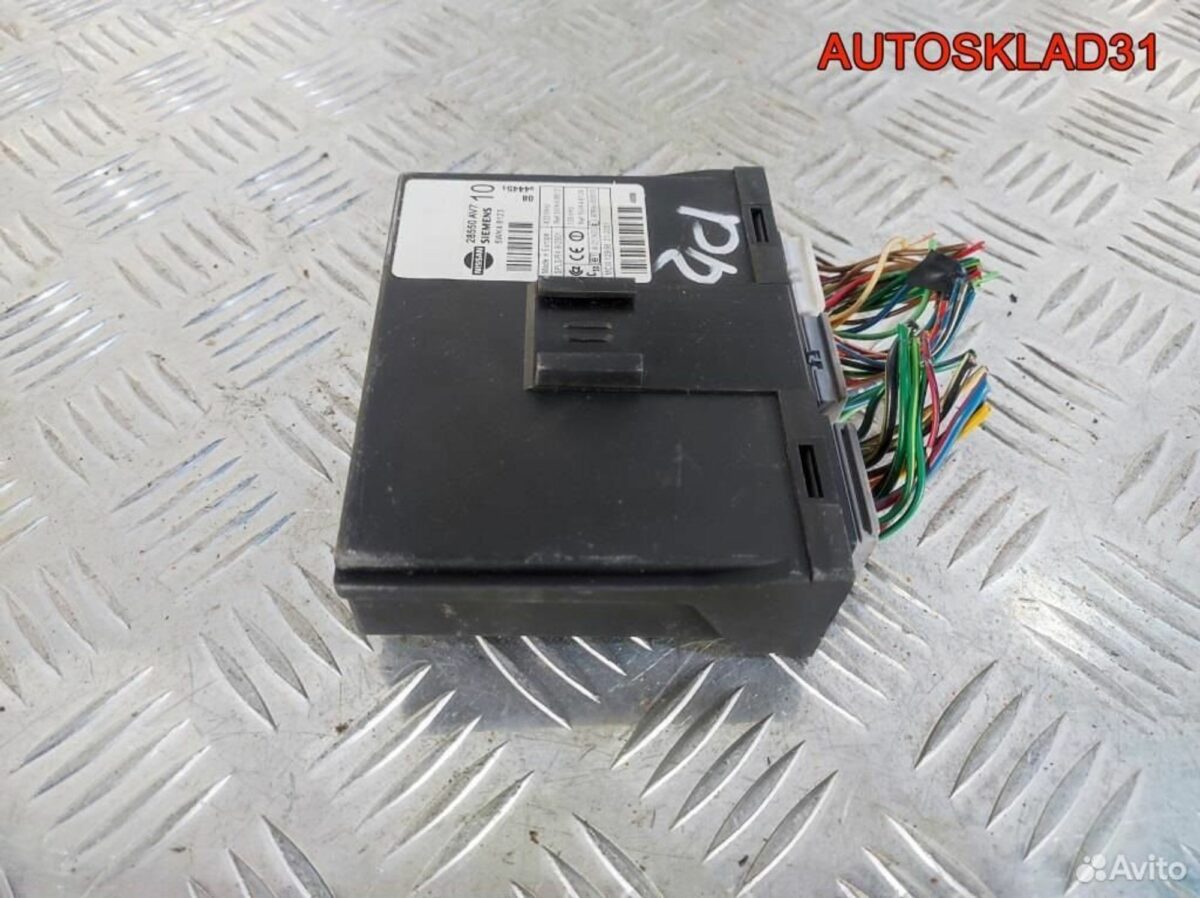 Блок комфорта Nissan Primera P12E 28550AV710 - АвтоСклад31.рф - авторазборка контрактные б/у запчасти в г. Белгород