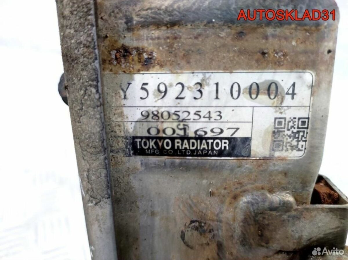 Радиатор EGR Opel Astra H 1.7 Z17DTR Y592310004 - АвтоСклад31.рф - авторазборка контрактные б/у запчасти в г. Белгород