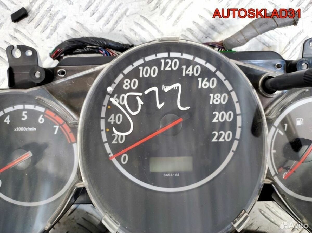 Панель приборов Honda Jazz 78100saag600 АКПП - АвтоСклад31.рф - авторазборка контрактные б/у запчасти в г. Белгород
