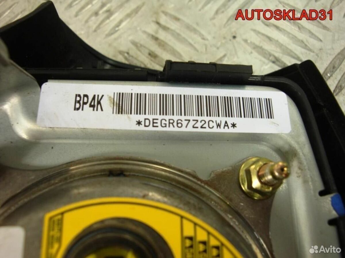 Подушка безопасности в рулевое колесо Mazda 3 BK - АвтоСклад31.рф - авторазборка контрактные б/у запчасти в г. Белгород