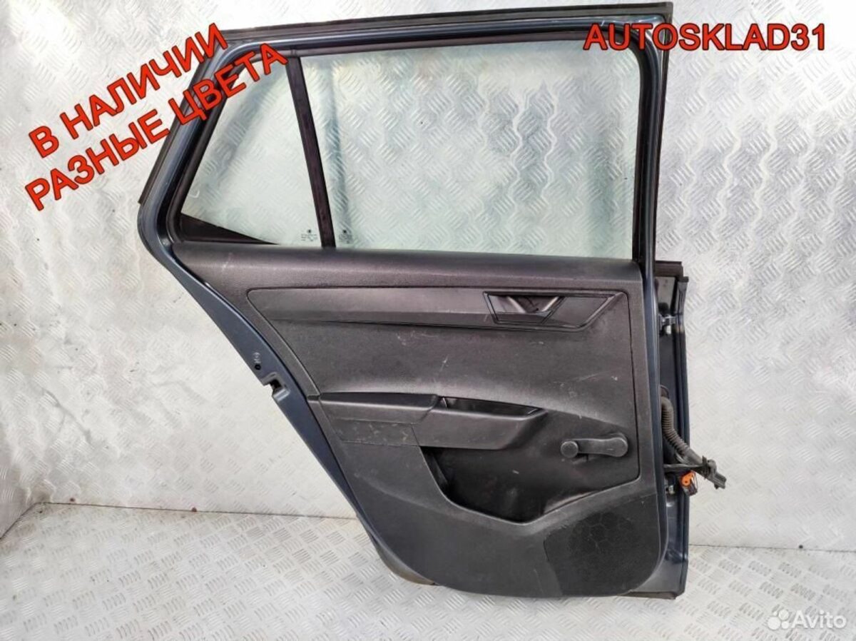 Дверь задняя левая Skoda Fabia 3 6V6833051 - АвтоСклад31.рф - авторазборка контрактные б/у запчасти в г. Белгород