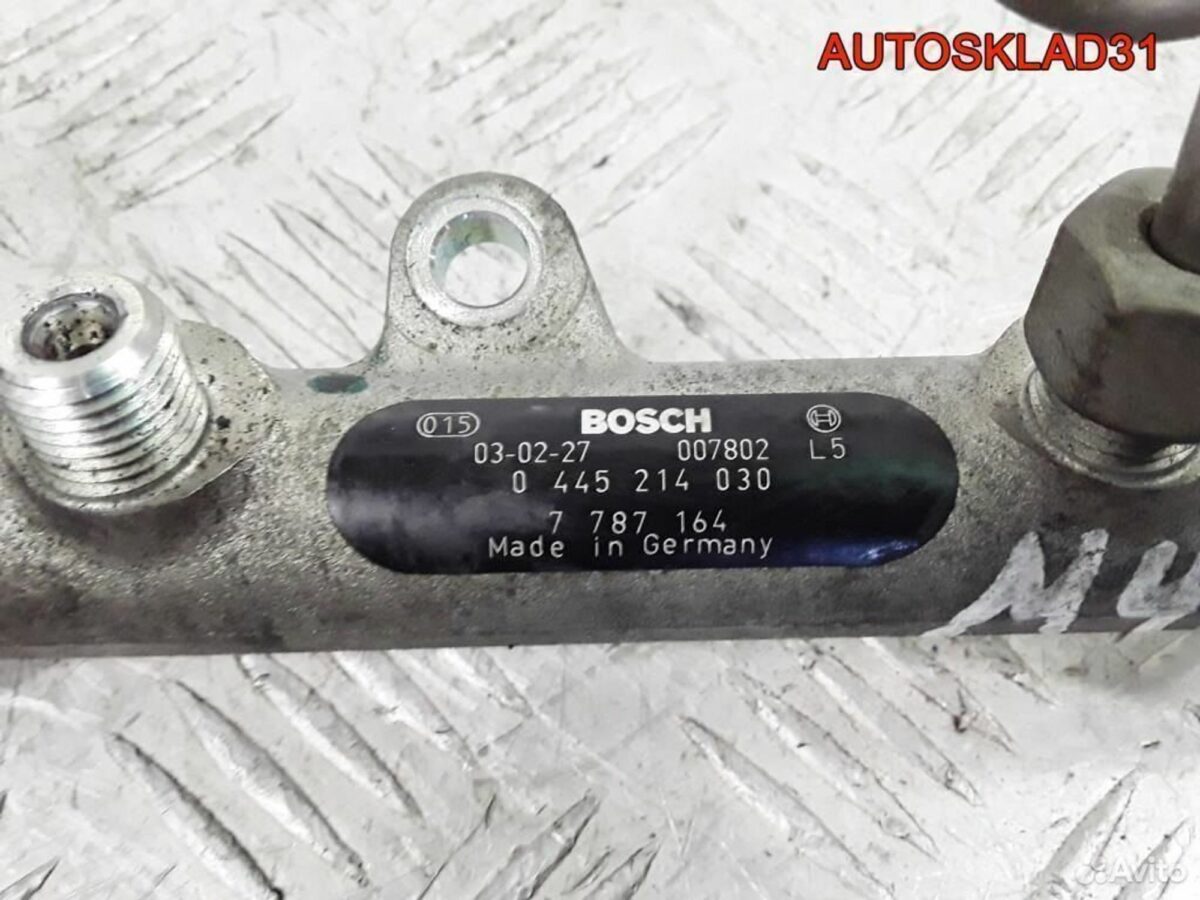 Рейка топливная BMW E46 2,0 M47 0445214030 - АвтоСклад31.рф - авторазборка контрактные б/у запчасти в г. Белгород