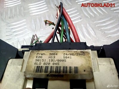 Блок управления отопителем Seat Ibiza 4 6L0820045 - АвтоСклад31.рф - авторазборка контрактные б/у запчасти в г. Белгород