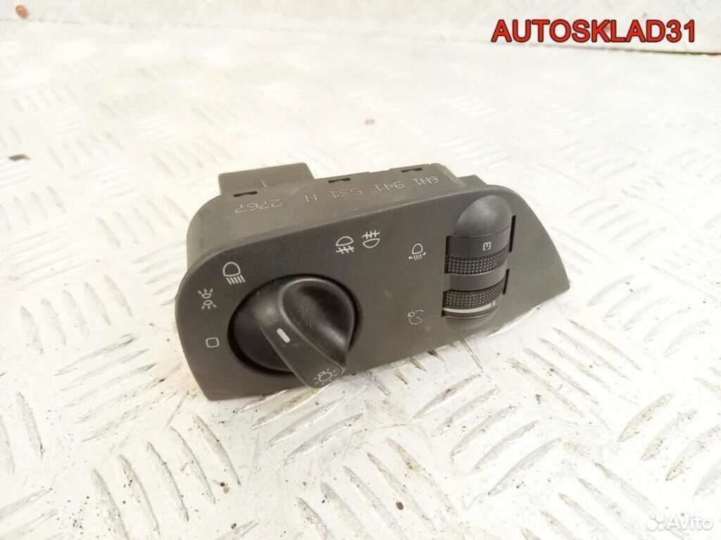 Переключатель света фар VW Polo Classic 6N1941531N - АвтоСклад31.рф - авторазборка контрактные б/у запчасти в г. Белгород Переключатель света фар VW Polo Classic 6N1941531N - АвтоСклад31.рф - авторазборка контрактные б/у запчасти в г. Белгород