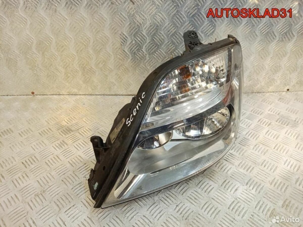 Фара левая Renault Scenic 1999-2003 7700432098 - АвтоСклад31.рф - авторазборка контрактные б/у запчасти в г. Белгород
