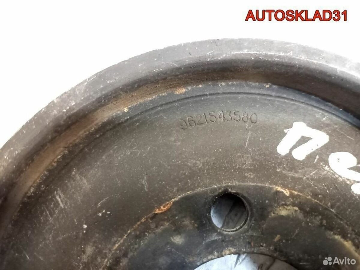 Шкив коленвала Peugeot 307 1.4L tu3jp 9621543580 - АвтоСклад31.рф - авторазборка контрактные б/у запчасти в г. Белгород