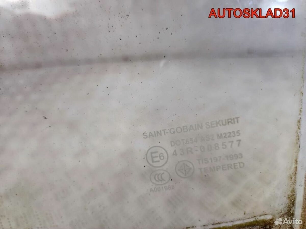 Стекло двери задней левой Mazda 3 BK bp4k73511c - АвтоСклад31.рф - авторазборка контрактные б/у запчасти в г. Белгород