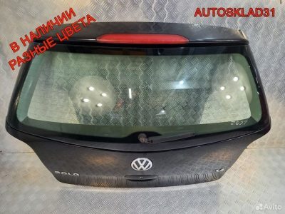 Дверь багажника со стеклом VW Polo 6QE827025E - АвтоСклад31.рф - авторазборка контрактные б/у запчасти в г. Белгород