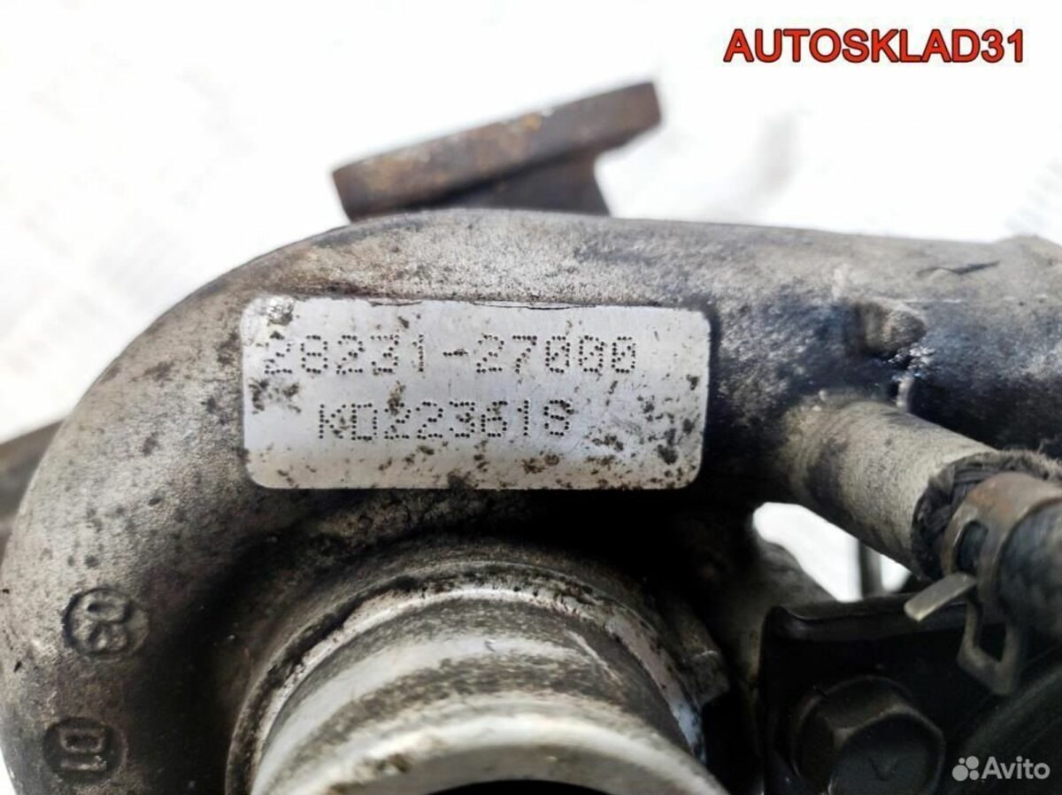 Турбина Hyundai Santa Fe 2,0 D4EA 2823127000 - АвтоСклад31.рф - авторазборка контрактные б/у запчасти в г. Белгород