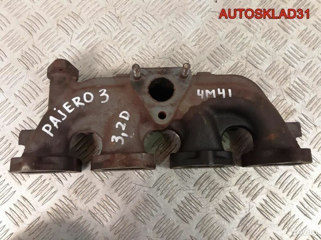 Коллектор выпускной Mitsubishi Pajero 3 ME203762 - АвтоСклад31.рф - авторазборка контрактные б/у запчасти в г. Белгород Коллектор выпускной Mitsubishi Pajero 3 ME203762 - АвтоСклад31.рф - авторазборка контрактные б/у запчасти в г. Белгород