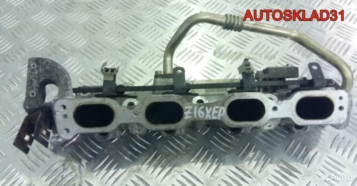 Коллектор впускной Opel Astra H z16xep 24431920 - АвтоСклад31.рф - авторазборка контрактные б/у запчасти в г. Белгород