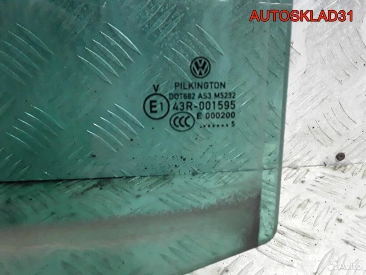 Стекло двери задней левой VW Touran 1T0845025H - АвтоСклад31.рф - авторазборка контрактные б/у запчасти в г. Белгород