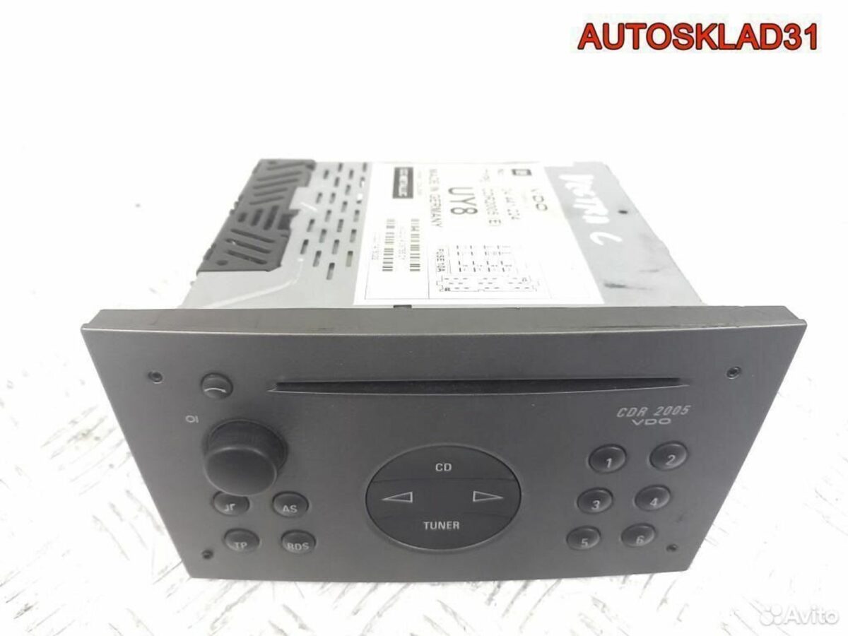 Магнитола Opel Vectra C 24441224 - АвтоСклад31.рф - авторазборка контрактные б/у запчасти в г. Белгород