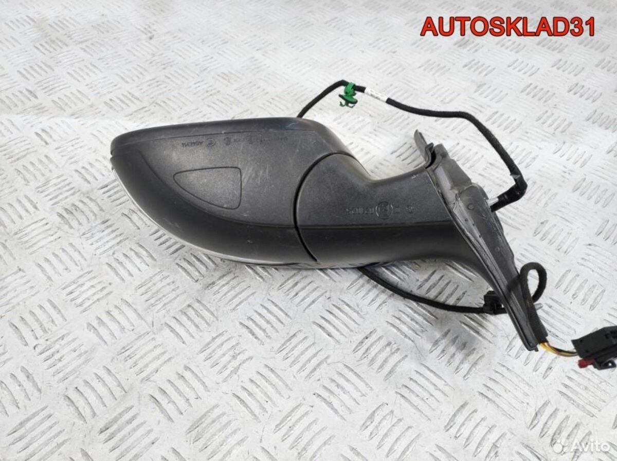 Зеркало левое Volkswagen Golf 6 5K0857507AH - АвтоСклад31.рф - авторазборка контрактные б/у запчасти в г. Белгород