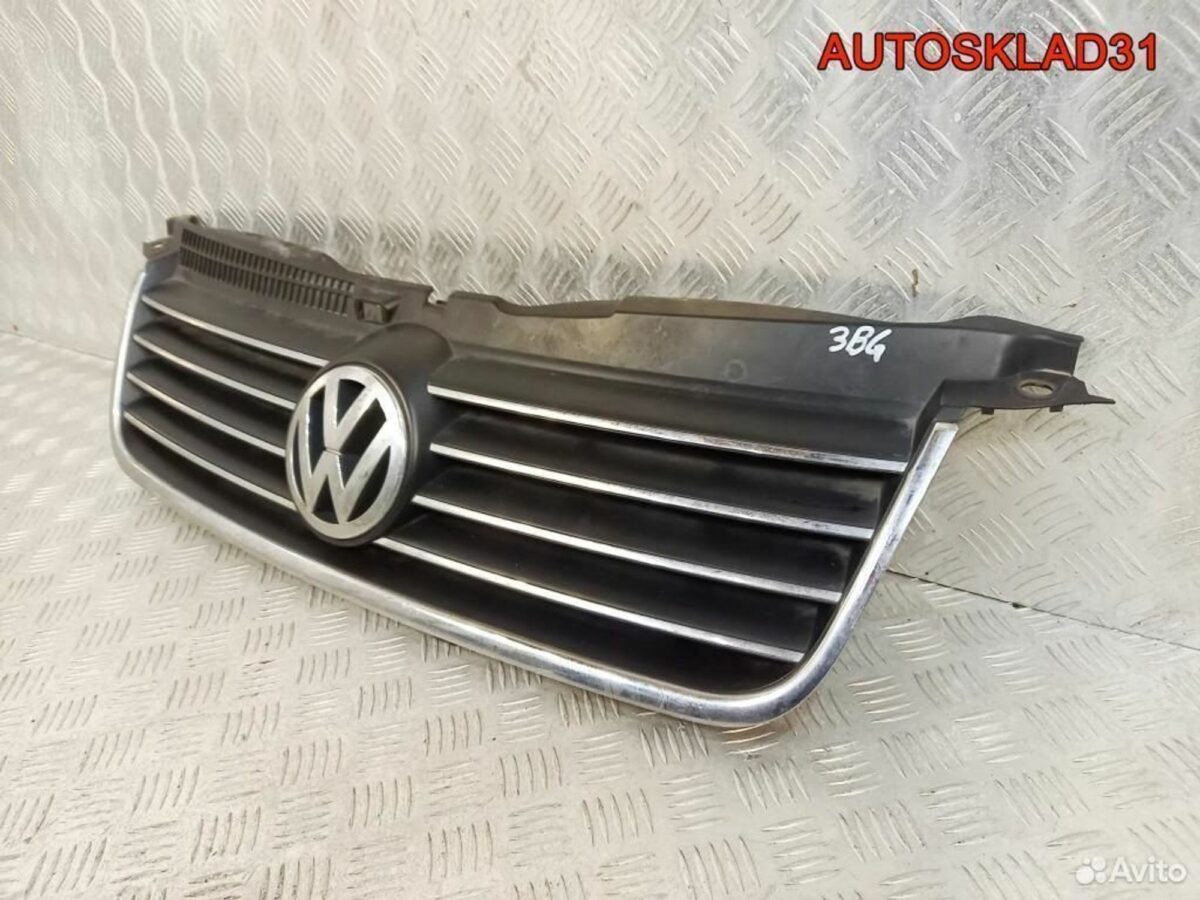 Решетка радиатора Volkswagen Passat 5+ 3B0853651L - АвтоСклад31.рф - авторазборка контрактные б/у запчасти в г. Белгород