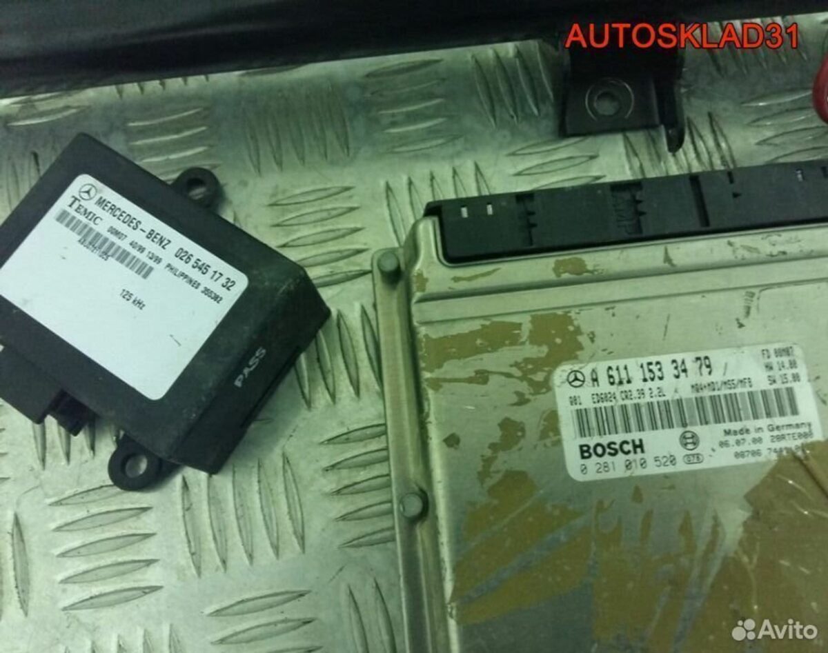 Эбу Мерседес Бенц Спринтер 2.2 CDI A6111533479 - АвтоСклад31.рф - авторазборка контрактные б/у запчасти в г. Белгород