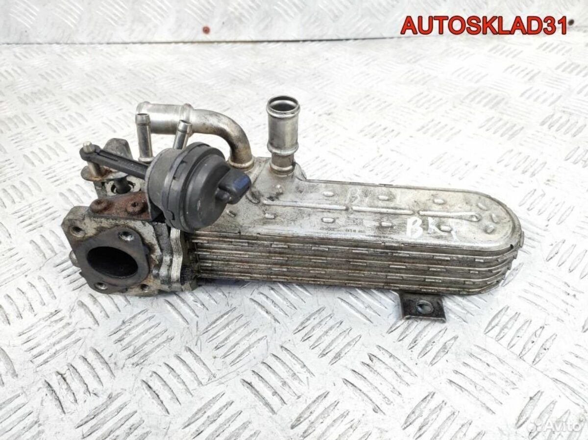 Радиатор системы EGR VW Passat B6 03G131513J - АвтоСклад31.рф - авторазборка контрактные б/у запчасти в г. Белгород