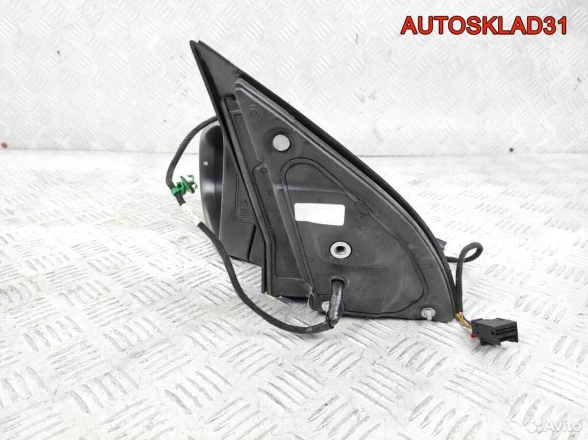 Зеркало левое Volkswagen Golf 6 5K0857507AH - АвтоСклад31.рф - авторазборка контрактные б/у запчасти в г. Белгород