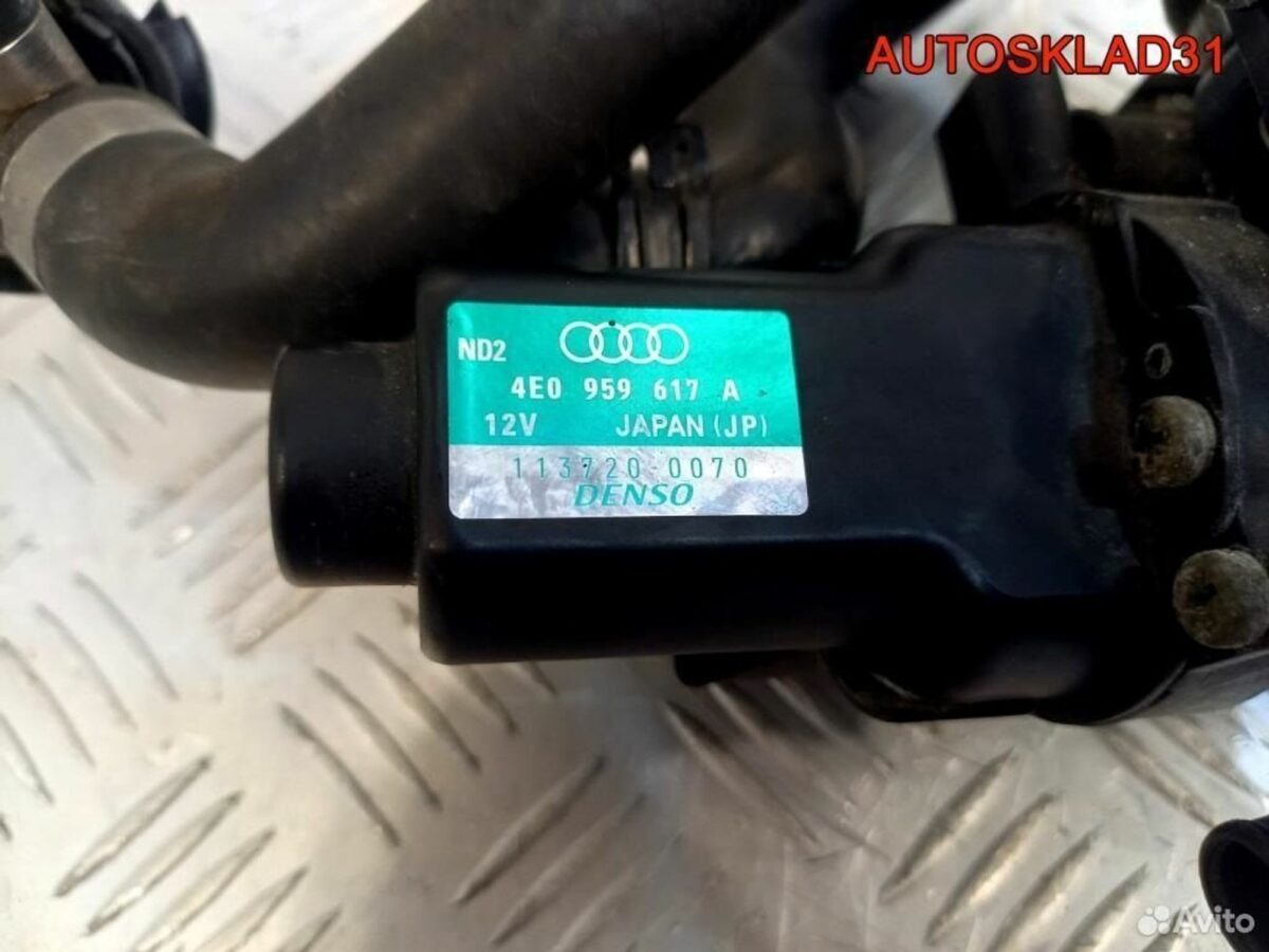 Клапан отопителя Audi A8 D3 4E0959617A - АвтоСклад31.рф - авторазборка контрактные б/у запчасти в г. Белгород