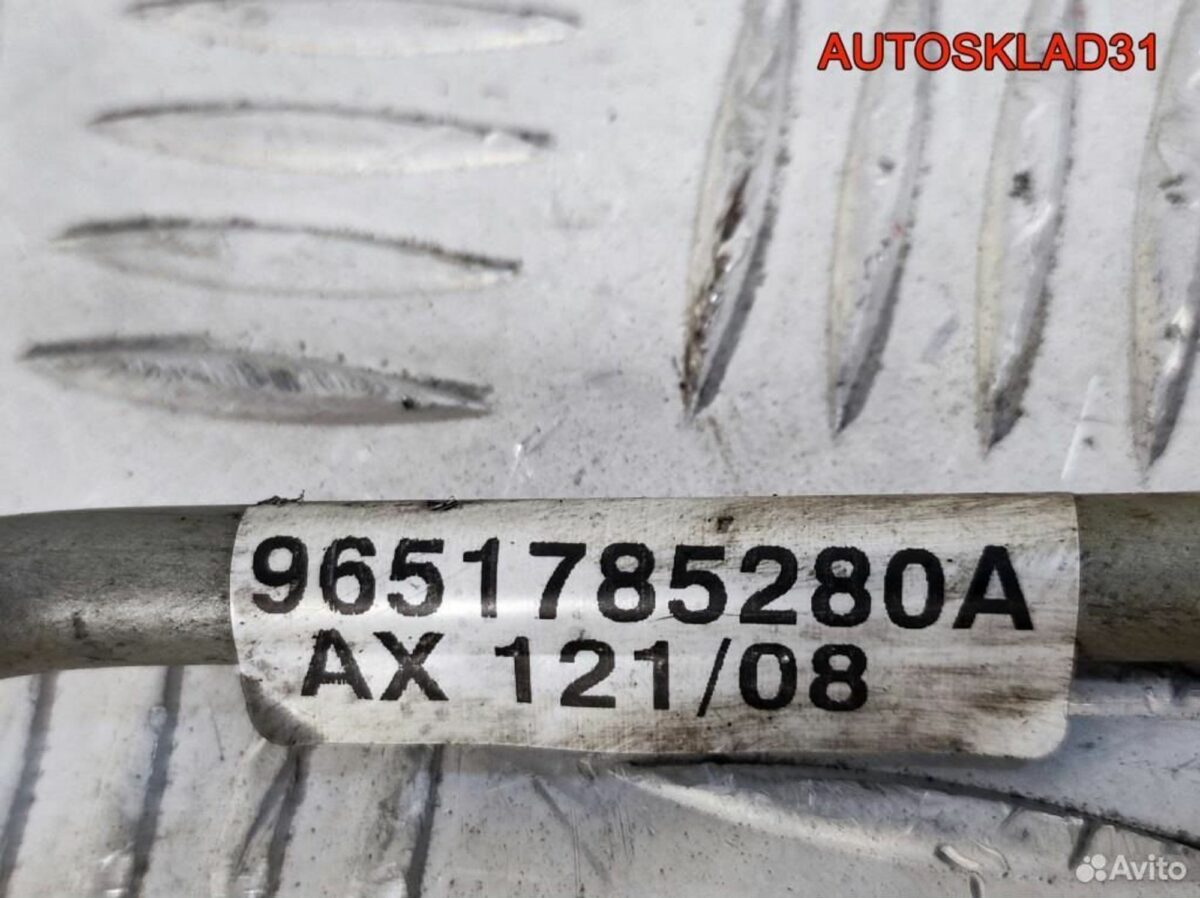 Трубка турбины Ford Focus 2 1.6 G8DB 9651785280A - АвтоСклад31.рф - авторазборка контрактные б/у запчасти в г. Белгород