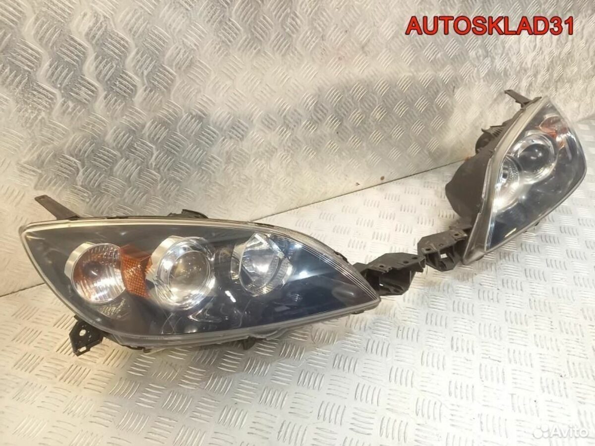 Фары комплект ксенон Mazda 3 BK хетчбэк bp4l51031c - АвтоСклад31.рф - авторазборка контрактные б/у запчасти в г. Белгород