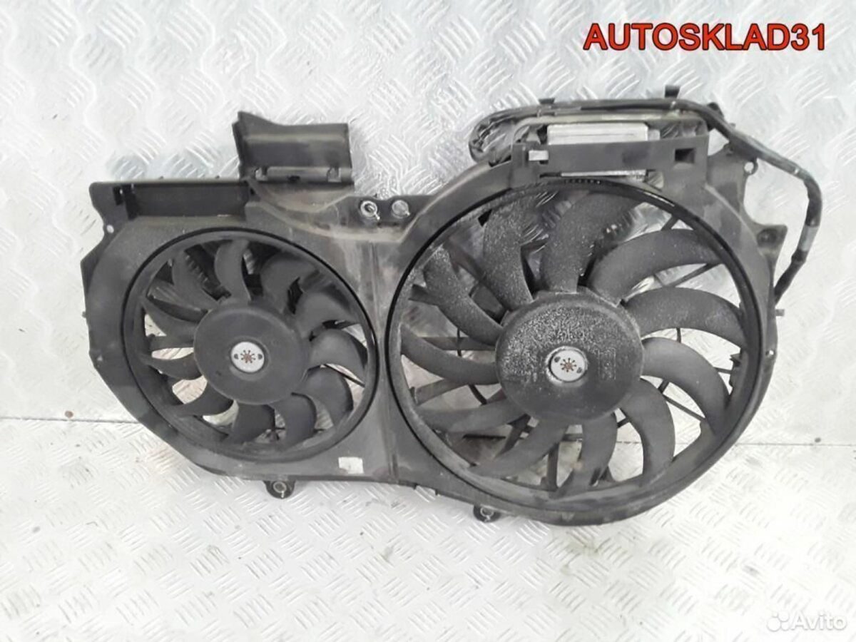 Вентилятор радиатора Audi A4 B6 3,0 ASN 8E0121205D - АвтоСклад31.рф - авторазборка контрактные б/у запчасти в г. Белгород