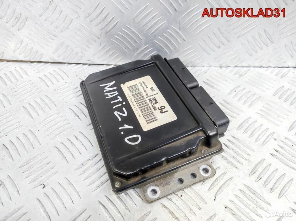 Блок эбу Daewoo Matiz B10S1 96801808 Бензин - АвтоСклад31.рф - авторазборка контрактные б/у запчасти в г. Белгород