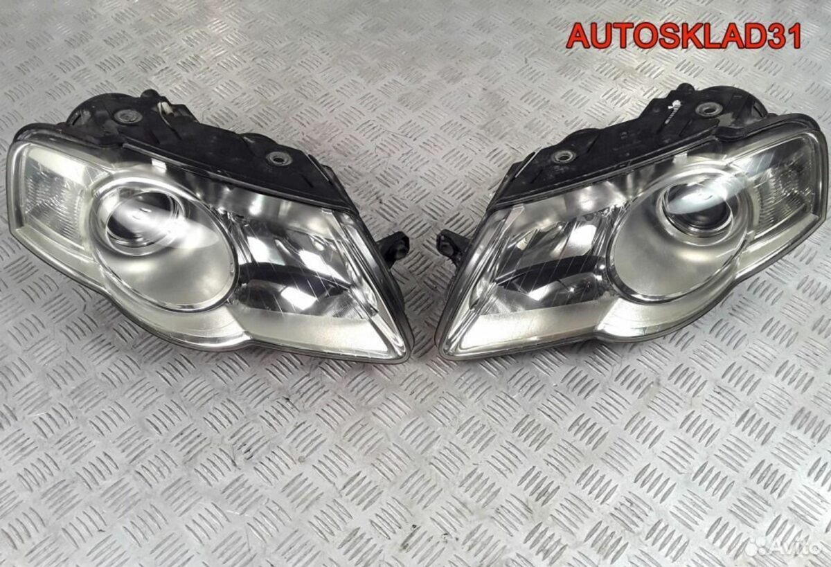 Фары галогеновые Volkswagen Passat B6 3C0941006AA - АвтоСклад31.рф - авторазборка контрактные б/у запчасти в г. Белгород