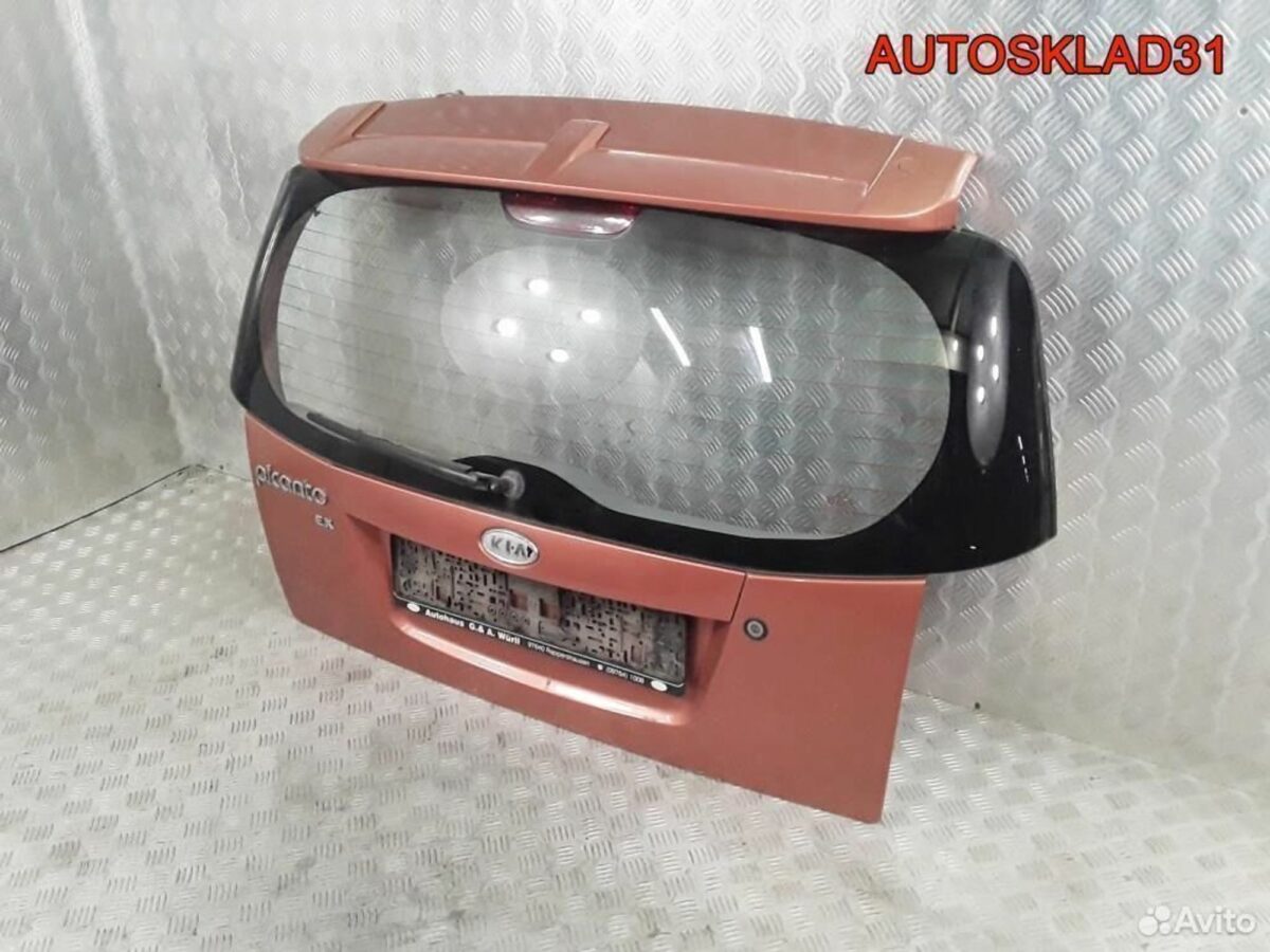 Дверь багажника со стеклом Kia Picanto 7370007020 - АвтоСклад31.рф - авторазборка контрактные б/у запчасти в г. Белгород