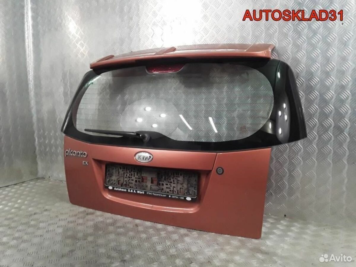 Дверь багажника со стеклом Kia Picanto 7370007020 - АвтоСклад31.рф - авторазборка контрактные б/у запчасти в г. Белгород
