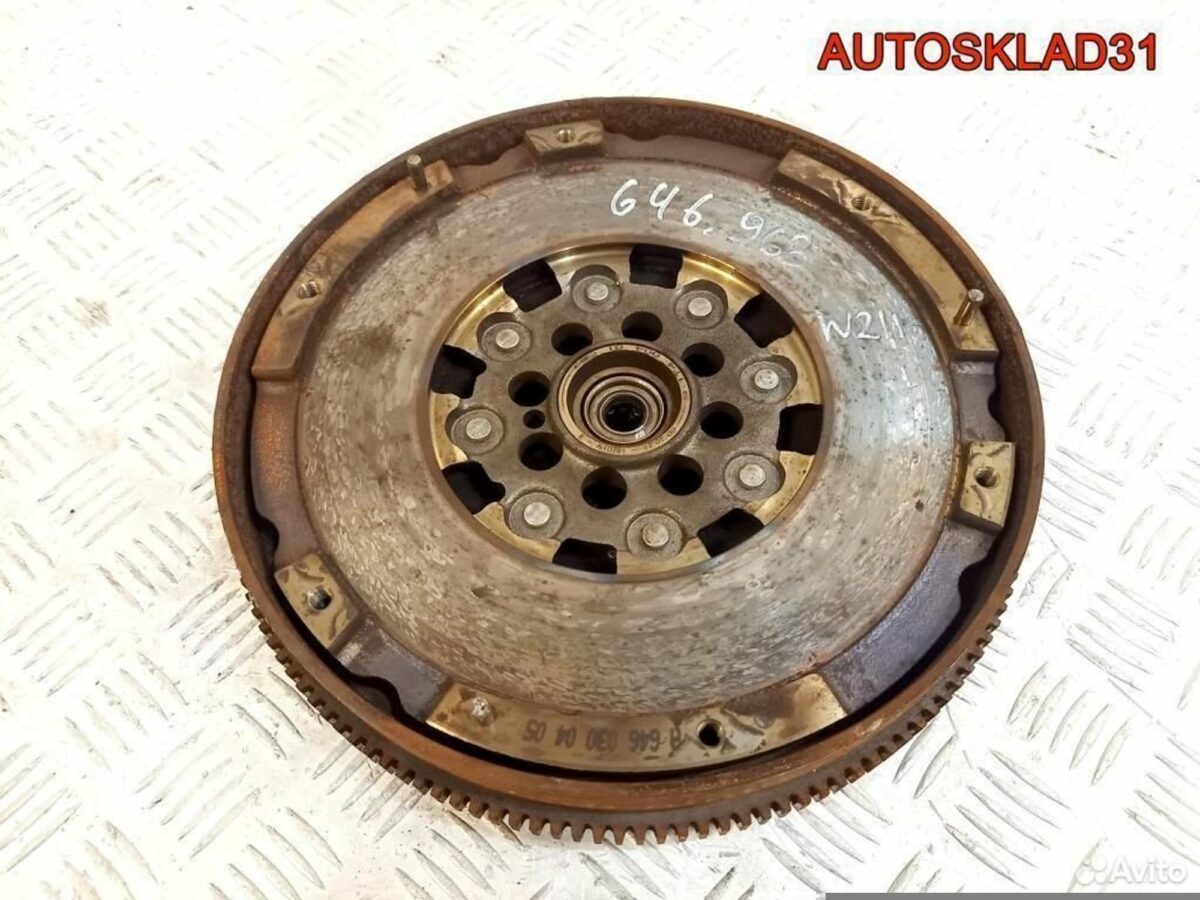 Маховик Мерседес Бенц В211 2.2 646.963 A6460300405 - АвтоСклад31.рф - авторазборка контрактные б/у запчасти в г. Белгород