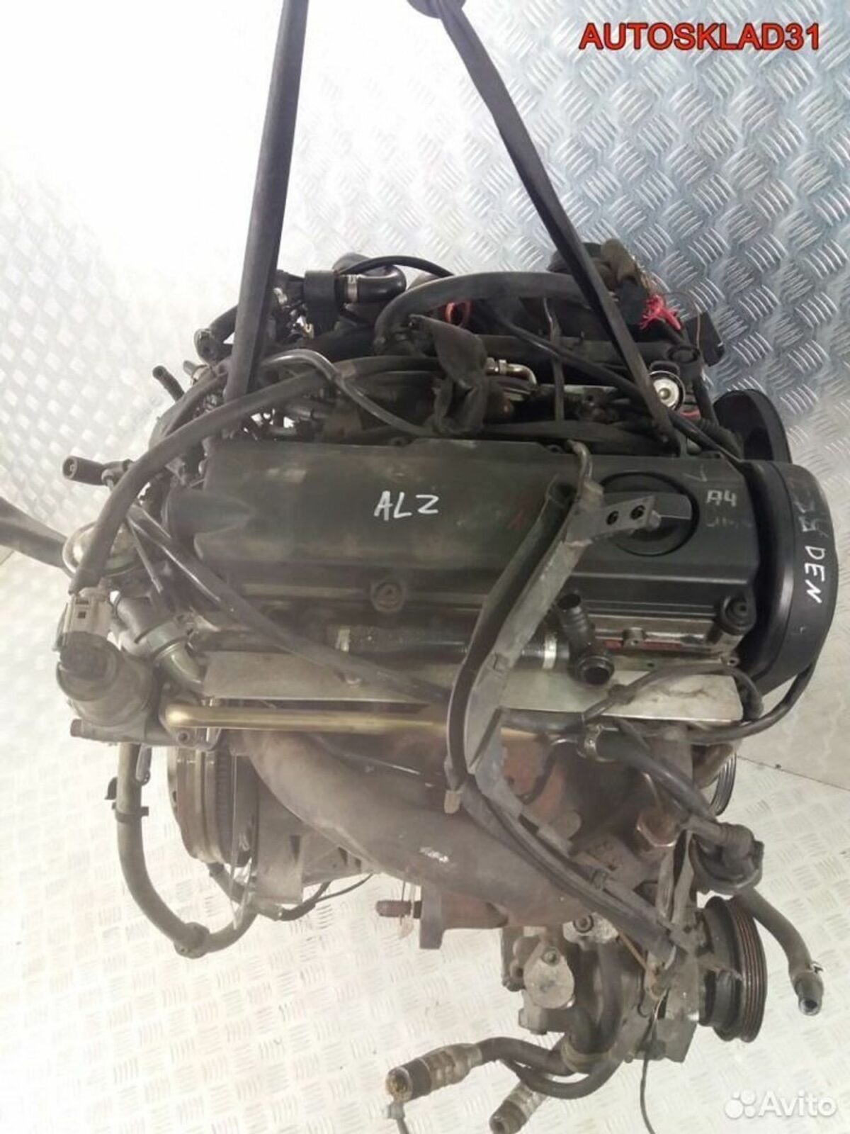 Двигатель ALZ Audi A4 B6 1.6 Бензин - АвтоСклад31.рф - авторазборка контрактные б/у запчасти в г. Белгород