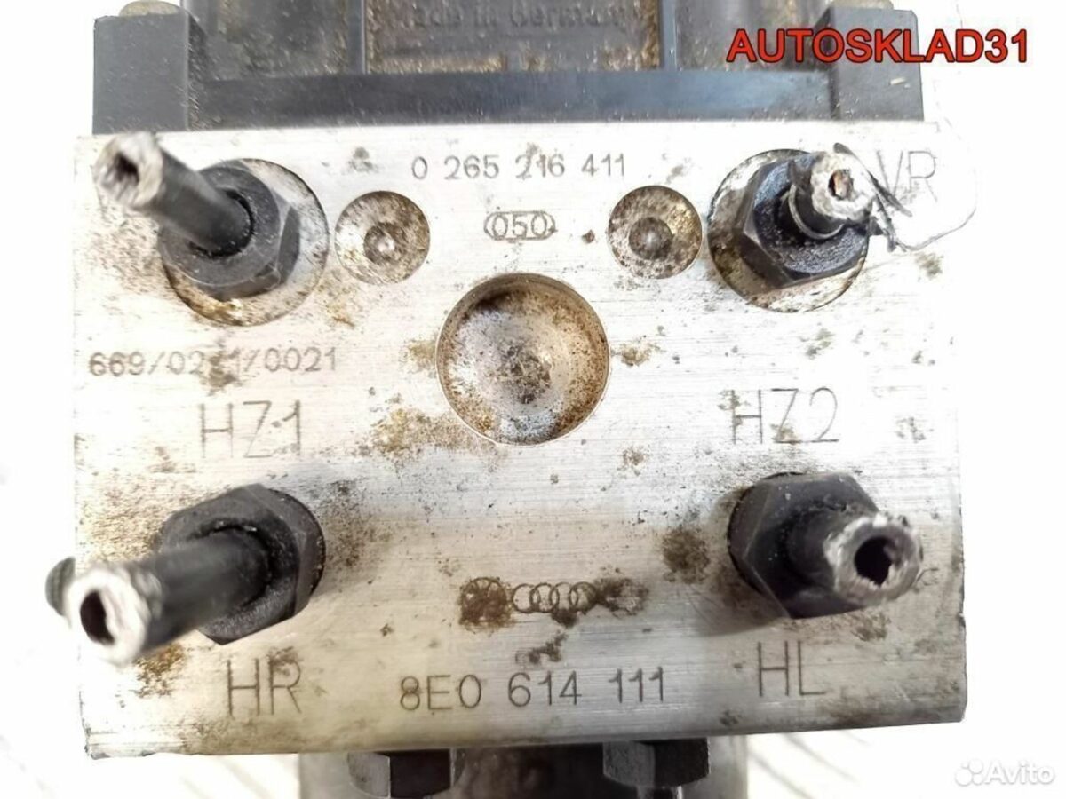 Блок ABS Audi A4 B5 1994-2001 8E0614111 - АвтоСклад31.рф - авторазборка контрактные б/у запчасти в г. Белгород