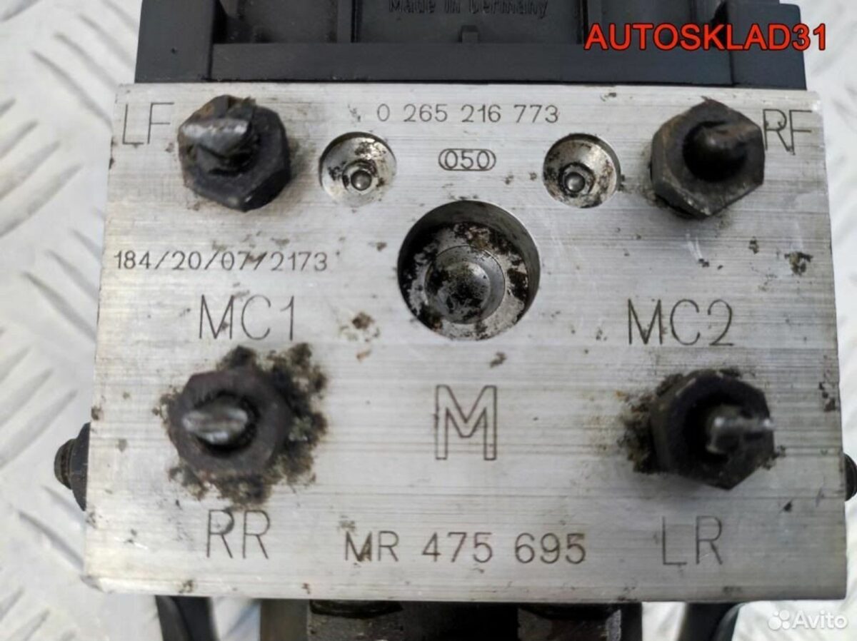 Блок ABS Mitsubishi Carisma DA MR475695 - АвтоСклад31.рф - авторазборка контрактные б/у запчасти в г. Белгород