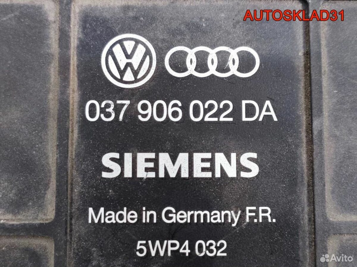 Блок эбу Volkswagen Passat B3 037906022DA - АвтоСклад31.рф - авторазборка контрактные б/у запчасти в г. Белгород