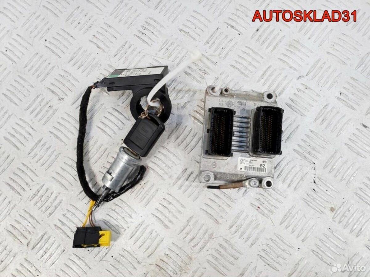 Эбу комплект Opel Corsa C Z12XE 09115112 Бензин - АвтоСклад31.рф - авторазборка контрактные б/у запчасти в г. Белгород