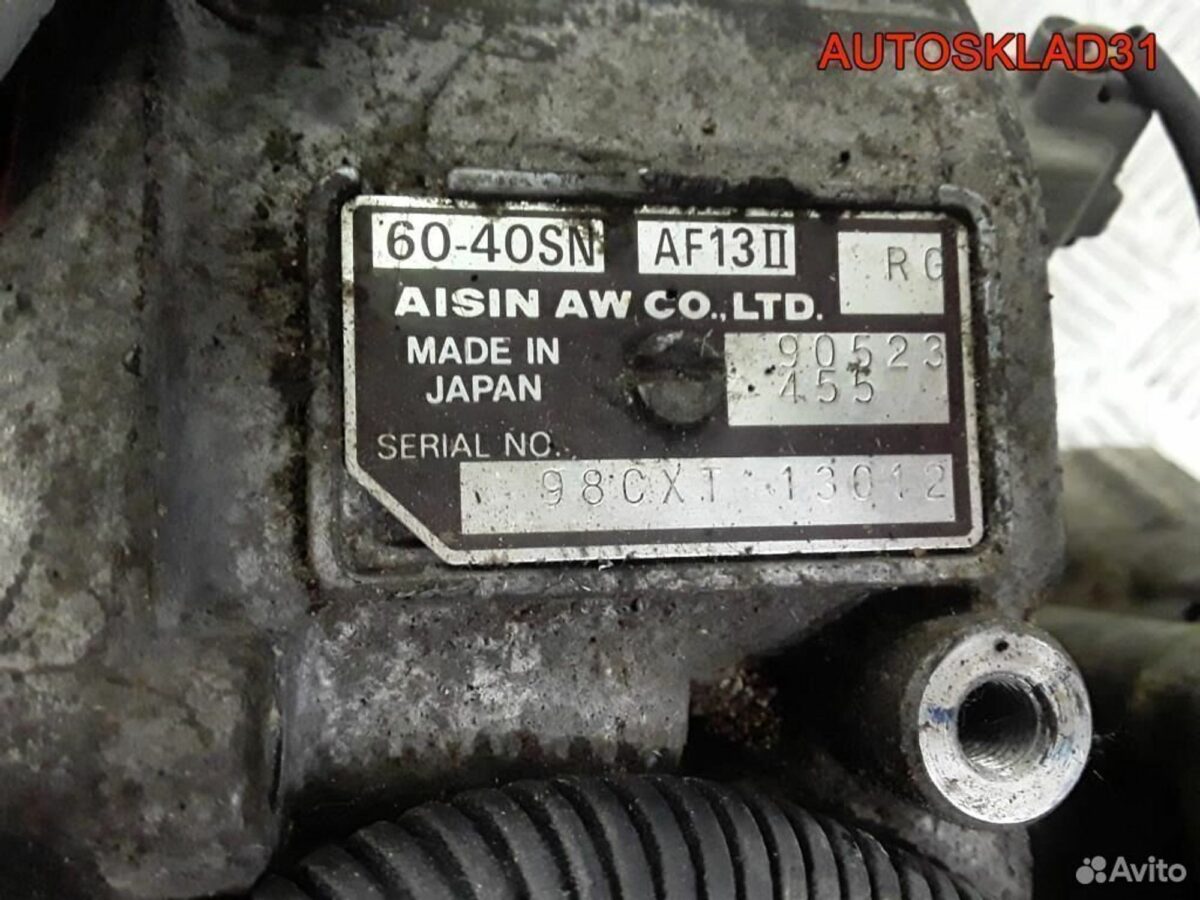 АКПП 6040SN Opel Astra G 1.6 бензин AF13 - АвтоСклад31.рф - авторазборка контрактные б/у запчасти в г. Белгород