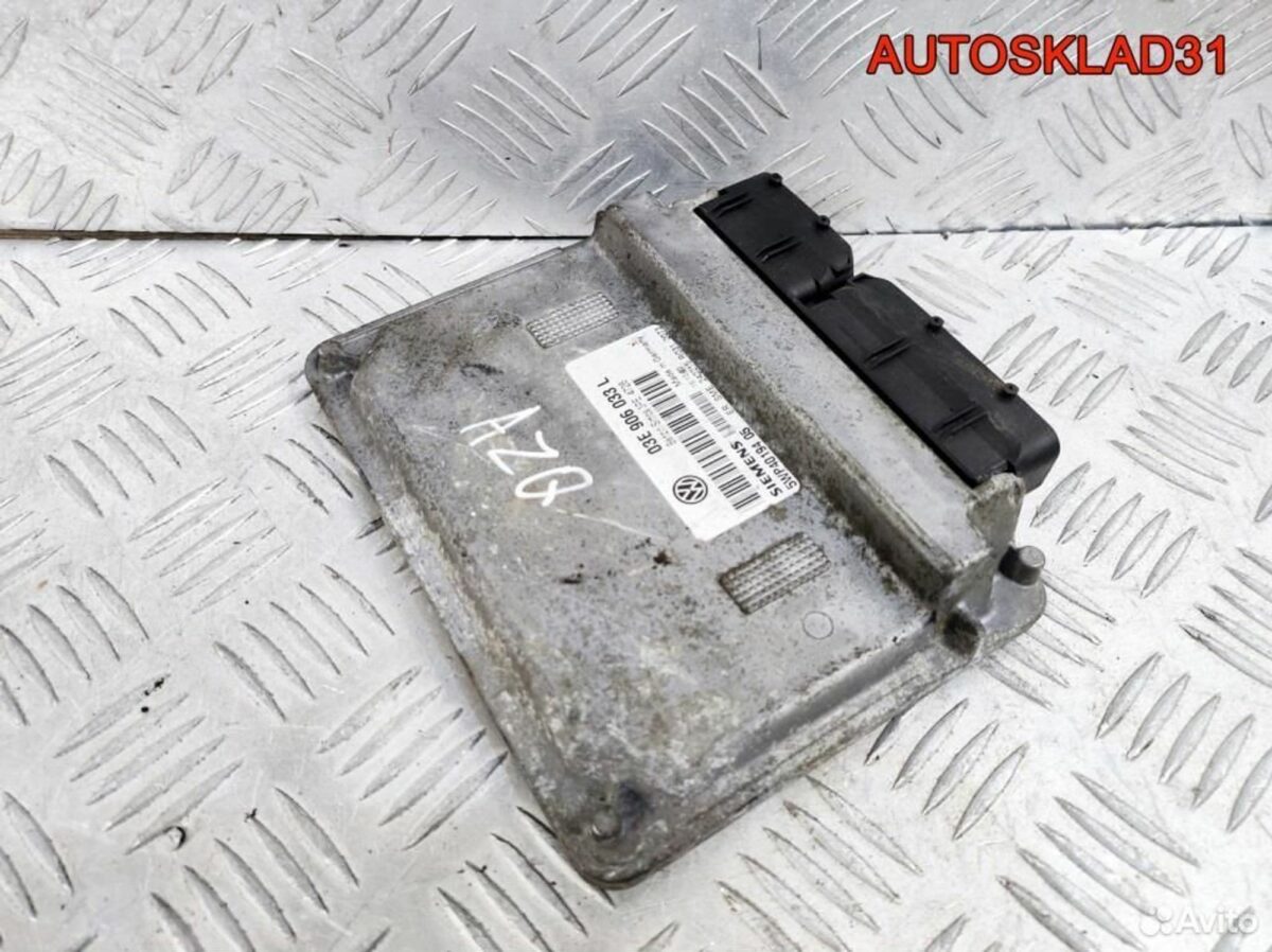 Блок эбу Volkswagen Polo 1,3 AZQ 03E906033L Бензин - АвтоСклад31.рф - авторазборка контрактные б/у запчасти в г. Белгород