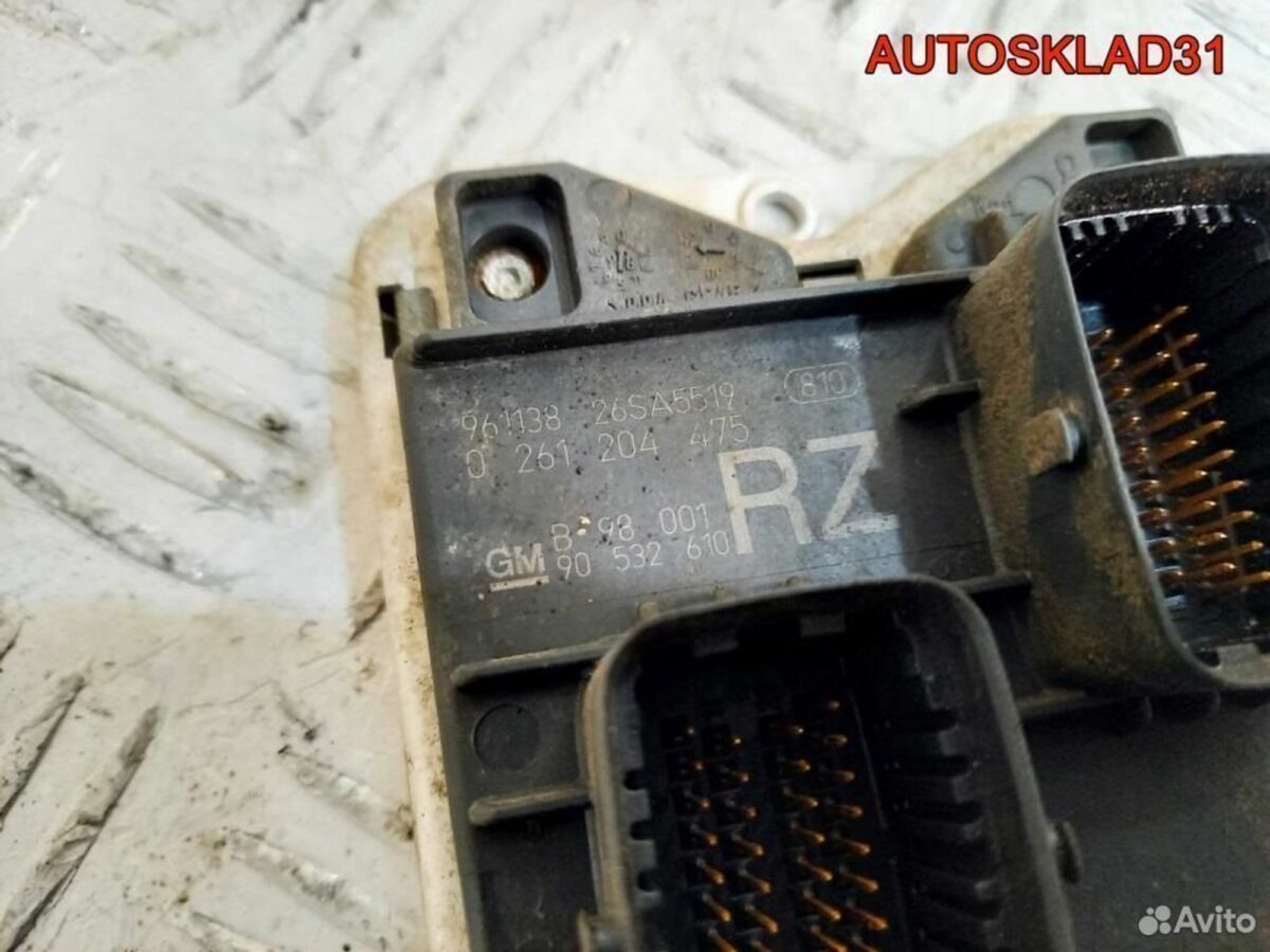 Блок эбу Opel Corsa B 1,2 X12XE 90532610 Бензин - АвтоСклад31.рф - авторазборка контрактные б/у запчасти в г. Белгород