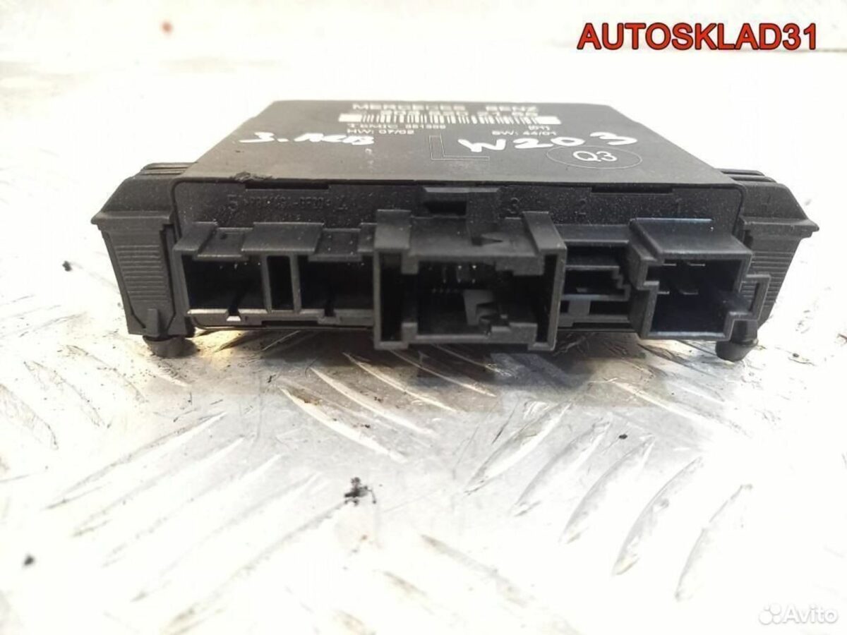 Блок комфорта Mercedes Benz W203 A2038202185 - АвтоСклад31.рф - авторазборка контрактные б/у запчасти в г. Белгород